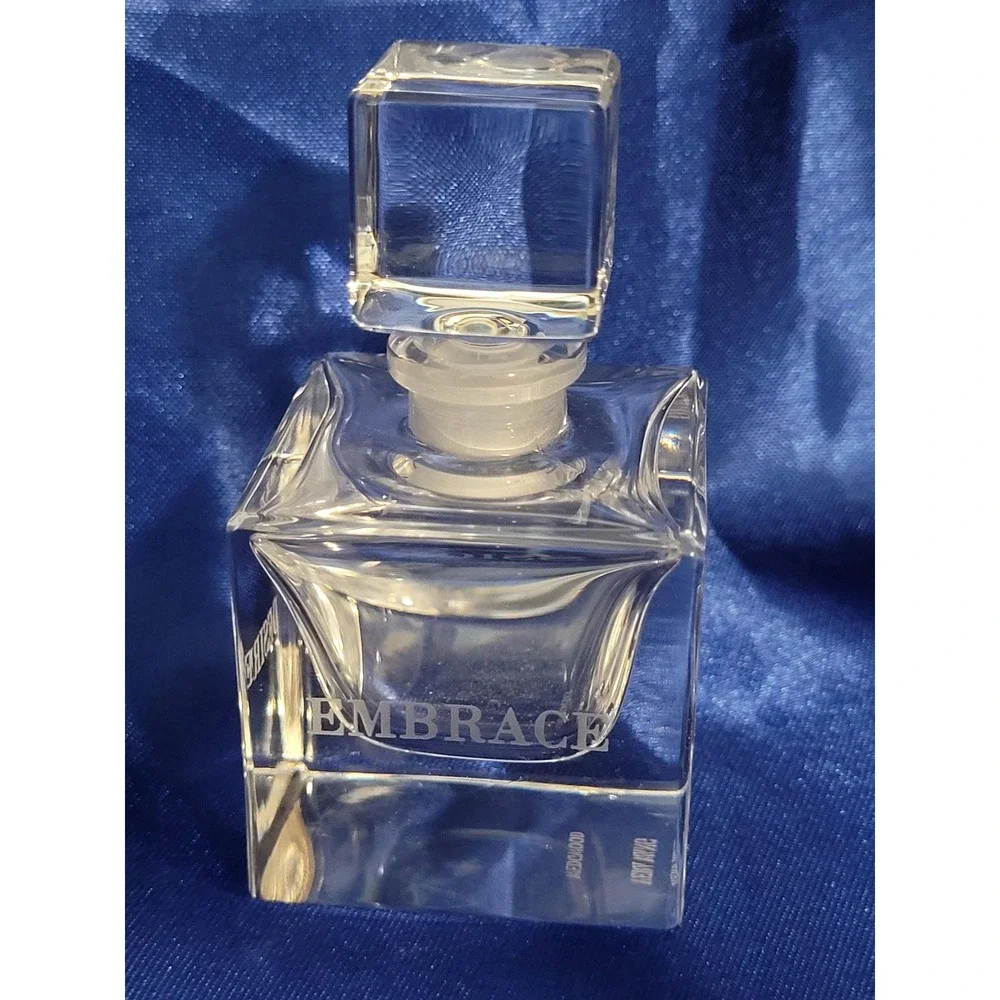 Vera Wang for Wedgwood Lyric Perfume Bottle Glass Crystal